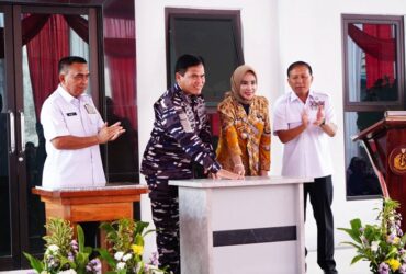 Wabup Sidoarjo dalam acara peresmian gedung panti asuhan Mas Pardi, Kecamatan Candi, Sidoarjo.