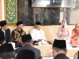 Halal bi Halal MUI Cabang Sidoarjo, di Ponpes Manba’ul Hikam 2 Balongdowo, Candi.