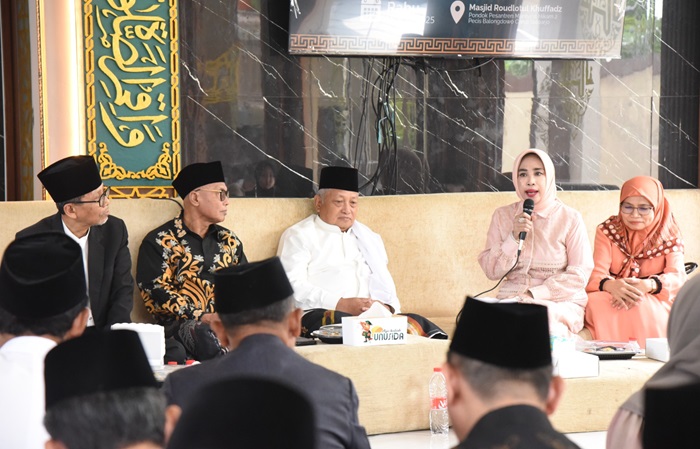 Halal bi Halal MUI Cabang Sidoarjo, di Ponpes Manba’ul Hikam 2 Balongdowo, Candi.