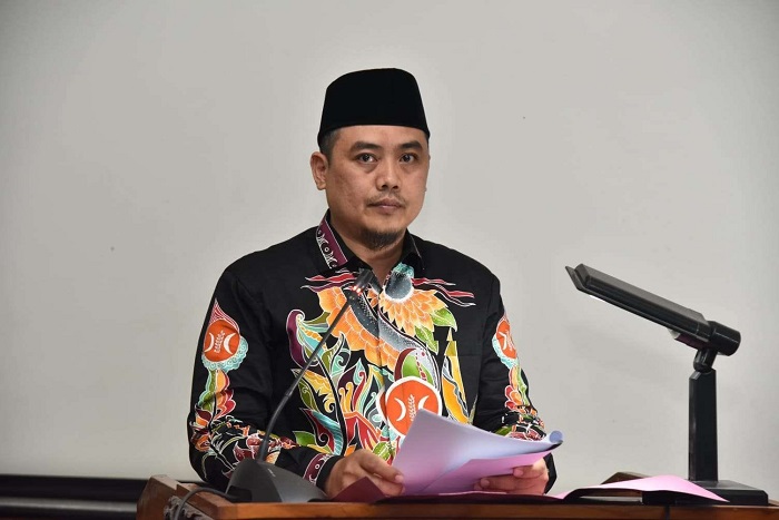 Anggota Komisi III DPRD Sumenep, Wiwid Harjo Yudanto.