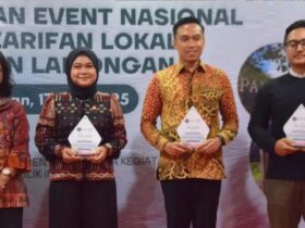 Wakil Bupati Lamongan Dirham Akbar Aksara menghadiri kegiatan Pengelolaan Event Nasional Berbasis Kearifan Lokal.