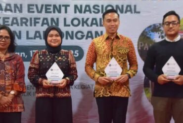 Wakil Bupati Lamongan Dirham Akbar Aksara menghadiri kegiatan Pengelolaan Event Nasional Berbasis Kearifan Lokal.