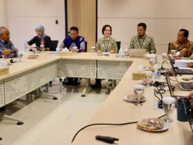 Jajaran Pemkot Malang saat beraudiensi ke KPK RI untuk wujudkan Good & Clean Governance (prokopim)