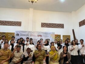 Disnaker Kabupaten Blitar menggelar pelatihan digital marketing bagi 25 pencari kerja. (blok-a.com/Fajar)