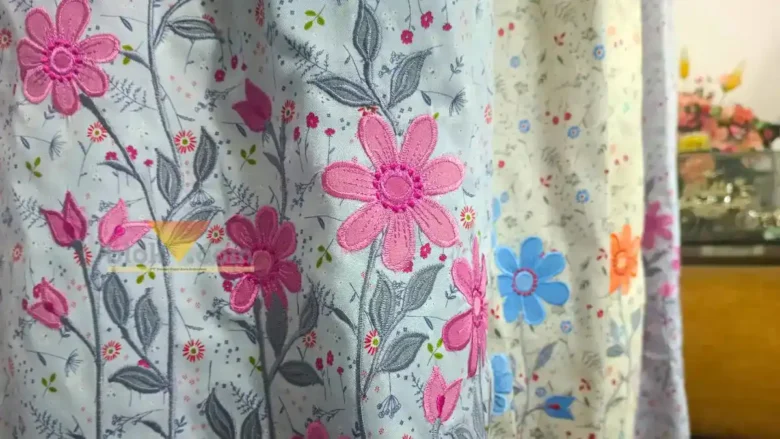 Sejumlah produk Felicia Collection - House of Sleepwear yang dipajang di etalase (foto: Ovan Z/Blok-a.com)