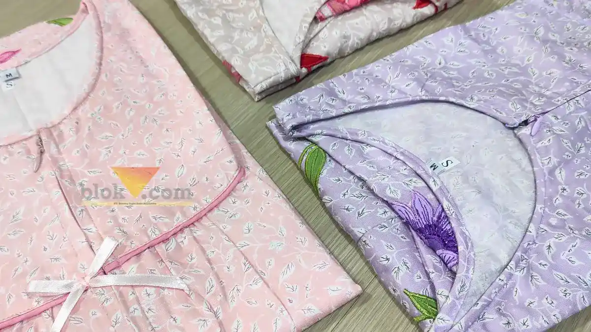 Sejumlah koleksi unggulan terbaru Felicia Collection - House of Sleepwear (foto: Berril Labiq/Blok-a.com)