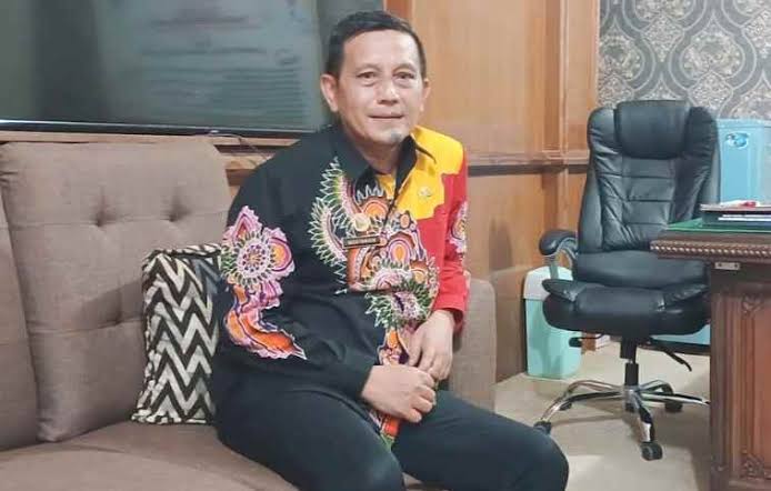 Kepala Dinas Sosial P3A Sumenep, Drs. Mustangin, M.Si
