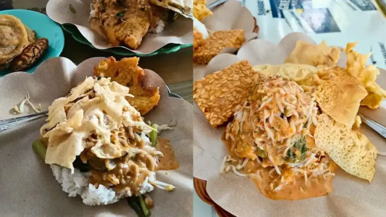 Menu Nasi Pecel Grendel Pandanwangi, Malang (google local guides)