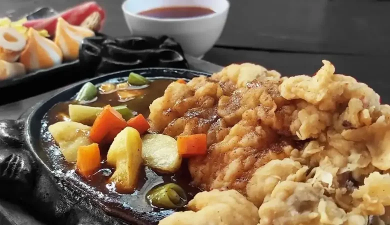Salah satu varian menu steak di Warung Bang Gentong (instagram/@warung_banggentong)