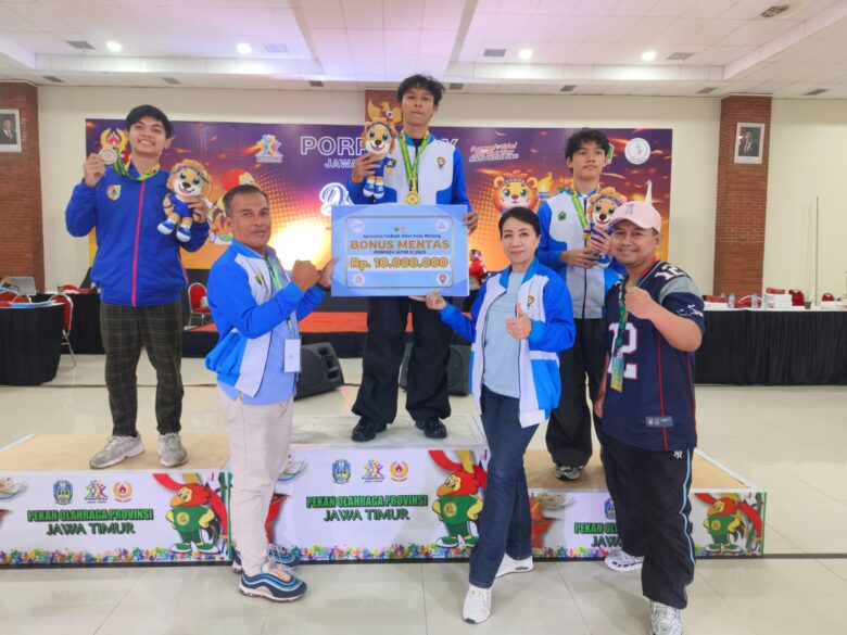 Keberhasilan atlet IODI memperoleh medali emas dalam ajang Porprov IX Jawa Timur (istimewa)