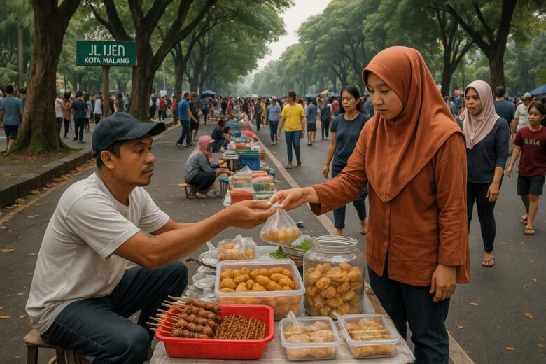 Penanganan PKL Liar di CFD Kota Malang Tidak Bisa Langsung Diusir