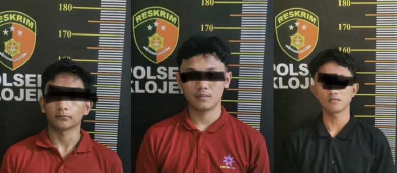 Tampang pelaku pencurian di MOG yang ditangkap polisi (dok. Humas Polres Malang)