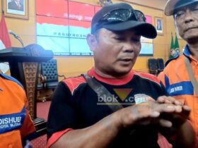 Siswanto, salah satu jukir usai melakukan hearing bersama Komisi 3 DPRD Kota Blitar. (blok-a.com/Fajar)