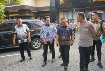 Kunjungan Kompolnas RI di Mapolresta Sidoarjo.
