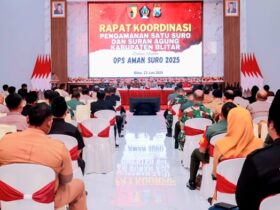 Rakor pengamanan peringatan Satu Suro dan Suran Agung. (blok-a.com/Fajar)