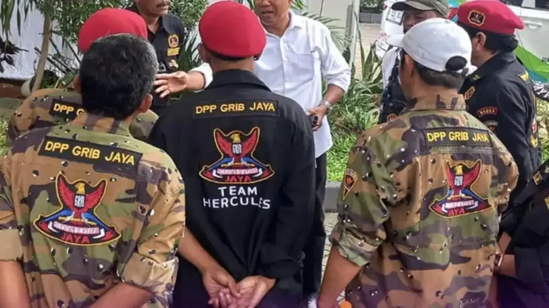 Ilustrasi ormas GRIB Jaya (foto: detik)