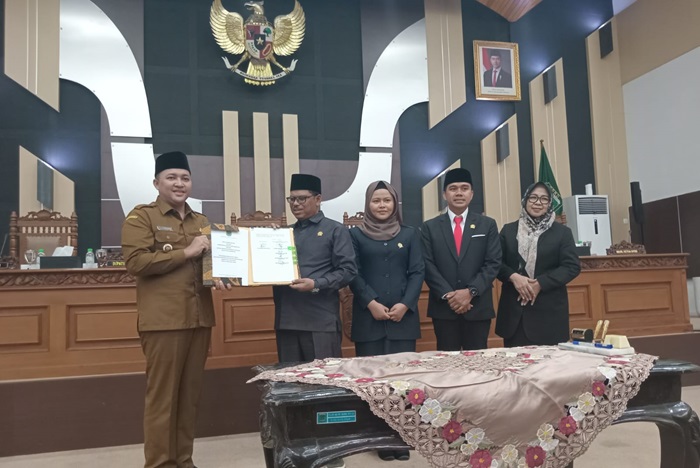 Rapat Paripurna DPRD Pasuruan, Senin (16/6/2025).