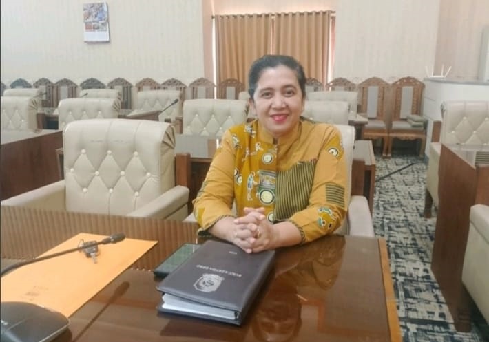 Ketua Gabungan Komisi I dan IV pembahasan Raperda RPJMD 2025-2029 DPRD Banyuwangi, Marifatul Kamila, Selasa (24/6/2025).(blok-a.com/Istimewa)