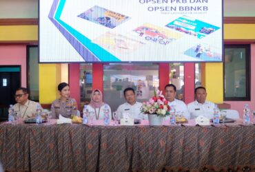 Sosialisasi Opsen PKB, BBN-KB dan PBHTB di Kantor Desa Pagerwojo, Buduran