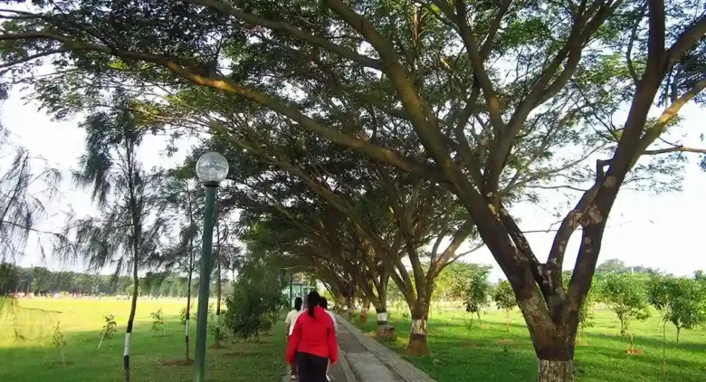Track jogging di Lapangan Rampal, Kota Malang (foto: Siska DM/Flickr)