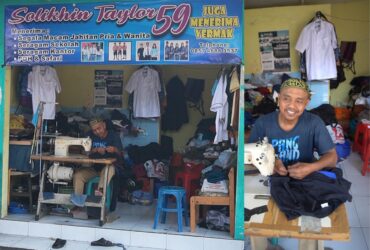 Penjahit Konvensional di Kota Malang Kebanjiran Orderan Seragam Sekolah