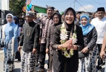 Wakil Bupati Nurul Azizah dalam acara Haul Ki Andong Sari (dok. Blok-a.com)
