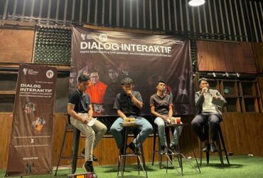 dialog interaktif bertajuk “Hasto Kristiyanto dan Tom Lembong: Wajah Penegakan Hukum Hari Ini?” (istimewa)