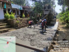 Akses Ekonomi Lancar, Proyek Jalan Bandungrejo - Srigonco di Bantur Tuntas 100 Persen