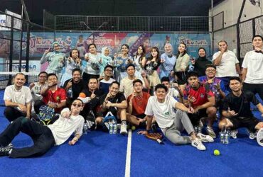 Komunitas uno yang menggemari olahraga padel di Kota Malang (istimewa)