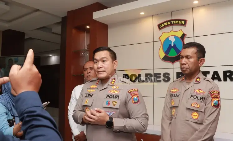 Kapolres Blitar, AKBP Arif Fazlurrahman. (blok-a.com/Fajar)