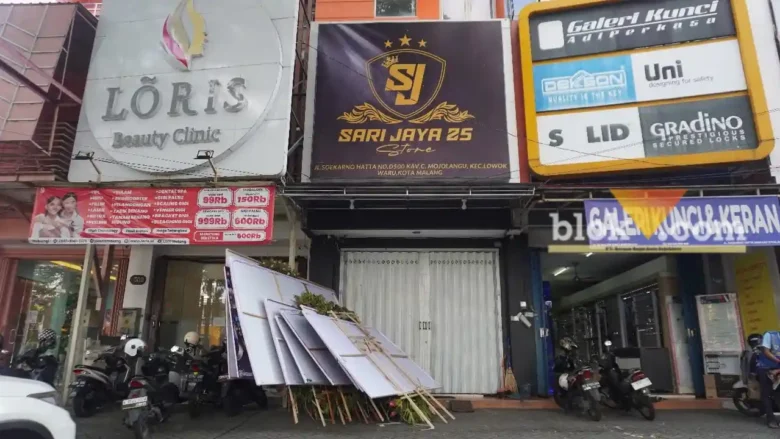 Toko Miras yang dipromosikan King Abdi tutup (blok-a/Zul)