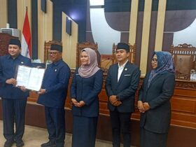 Rapat Paripurna Keempat yang digelar di Ruang Rapat DPRD Kabupaten Pasuruan, Senin (28/7/2025).