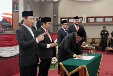 Rapat Paripurna IV DPRD Kota Pasuruan, Selasa (8/7/2025), di ruang sidang utama DPRD.