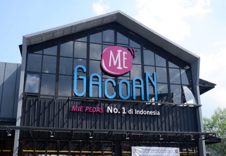 Salah satu gerai Mie Gacoan