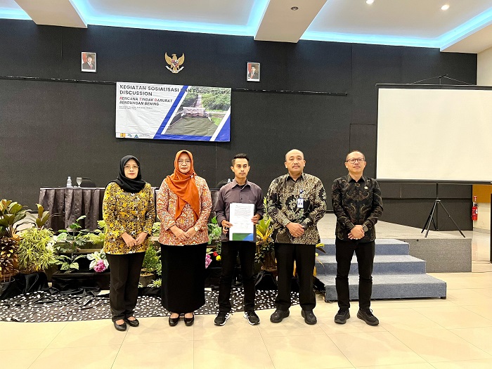 Penandatanganan RTD enam Kabupaten dengan Perum Jasa Tirta 1, di Desa Resort Hotel, Mojokerto.