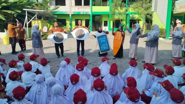 Konsep MPLS unik di SD NU Nurul Ishlah Gresik (dok: jawapos)