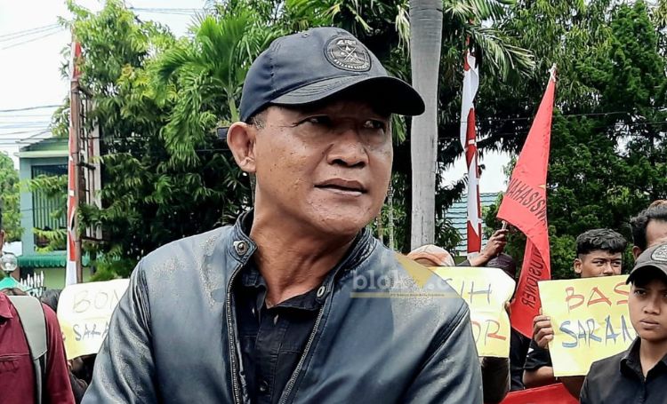 Ketua Komite Rakyat Pemberantas Korupsi (KRPK), Mohammad Trijanto. (blok-a.com/Fajar)