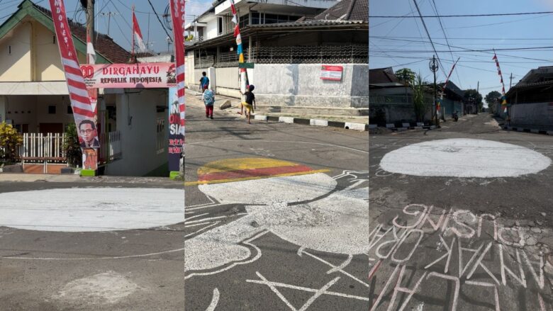 Mural One Piece di Kota Malang Dihapus, Ditutupi Cat Putih