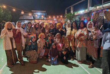 Suasana "Peken Medanten" di Desa Bedanten, Bungah, Gresik meriah.(Istimewa)
