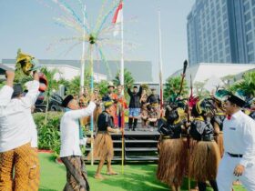 Peringatan HUT ke-80 RI di Hotel Grand Mercure Malang Mirama.