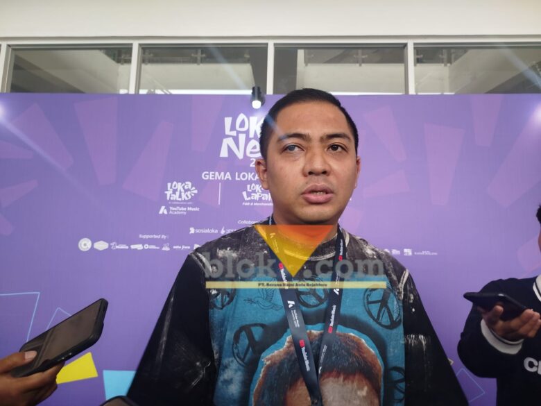 Ade Nurulianto atau Ade Govinda saat dalam acara Loka Nesia di MCC (blok-a.com / Yogga Ardiawan)