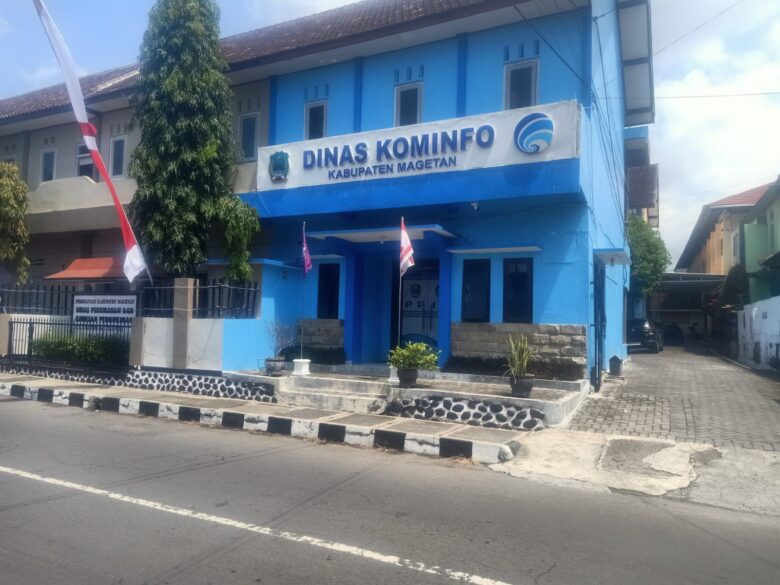 Kantor Diskominfo Magetan.