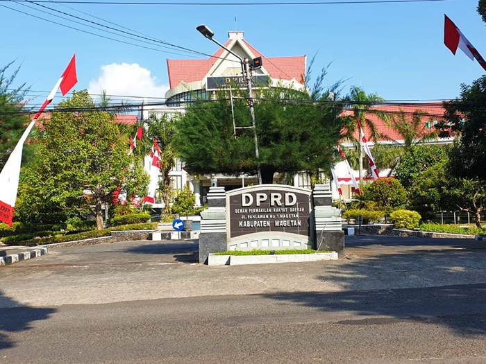 Gedung DPRD Magetan.
