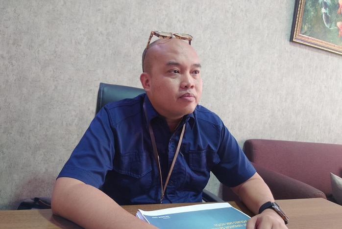 Kasipidsus Kejari Kabupaten Mojokerto, Rizky Raditya Eka Putra.(blok-a.com/syahrul wijaya)