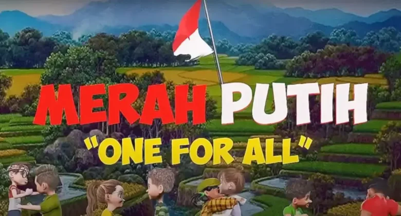 Tangkapan layar trailer film Merah Putih-One For All