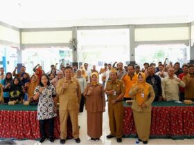 Pelatihan Program Gayatri bagi pengelola BUMDes yang digelar DPMD Bojonegoro.