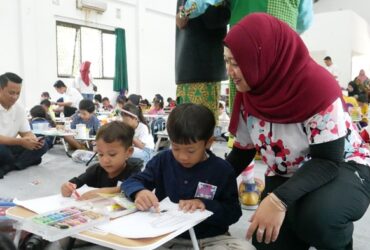 Lomba 3M untuk siswa TK se-Kabupaten Sidoarjo di Museum Mpu Tantular.