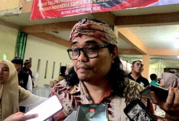 FOTO : Ketua DPD Partai NasDem Kabupaten Blitar, Nurhadi. (blok-a.com/Fajar)