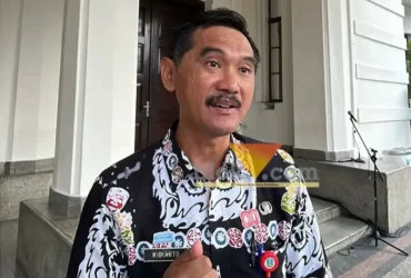 Kepala Diskominfo Kota Malang, Muhammad Nur Widianto minta warga waspadai hoaks pemicu provokasi. (blok-a.com/Yogga Ardiawan)