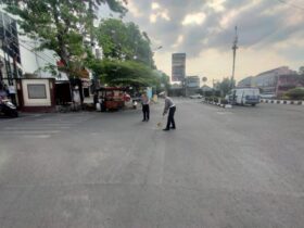 Motor korban tabrak lari.(blok-a.com/Syahrul Wijaya)